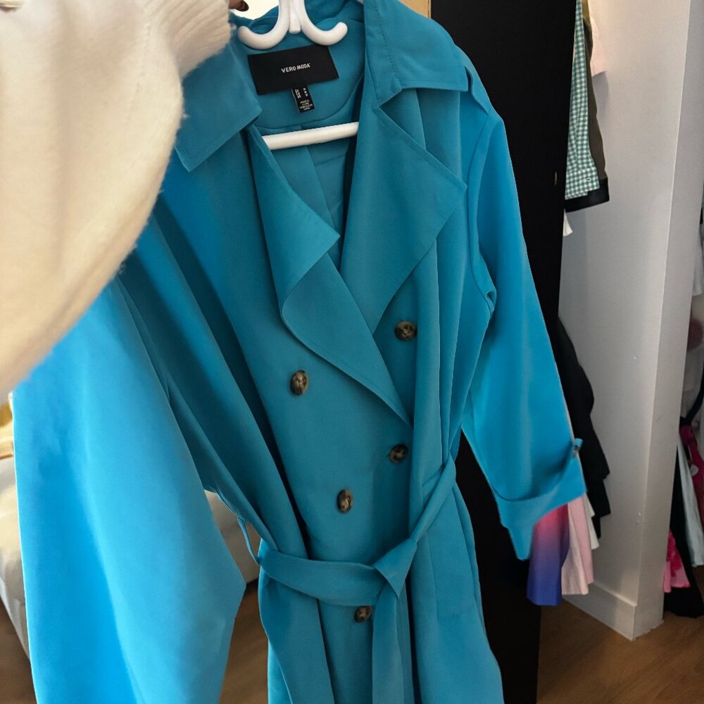 Trench Vero moda bleu